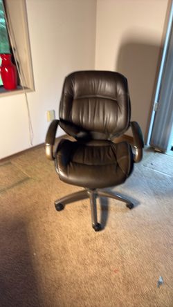 Lane leather office chair