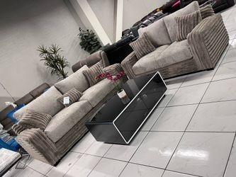 Oversize sofa set 🥳 Easy Financing available 🥳 No credit needed