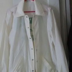 Birdie Men/Woman Off White Windbreaker - Pick-Up Only!