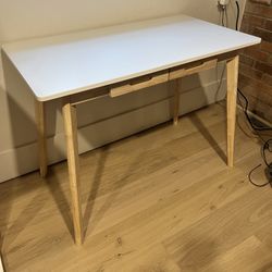 Desk With Two Drawers 
