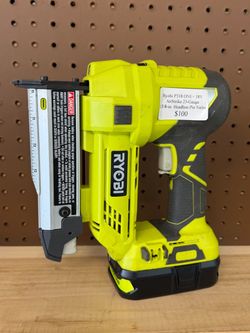 Ryobi P318 ONE+ 18V AirStrike 23-Gauge 1-3/8-in. Headless Pin Nailer w/Battery