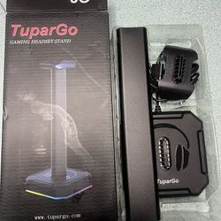 TUPARGO GAMING HEADSET STAND -RGB LIGHTING