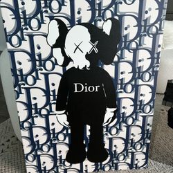 New 30x40” Kaws Poster, Kaws Canvas Print, Dior Wall Art