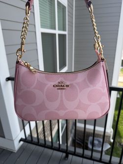 Coach pink Teri shoulder bag