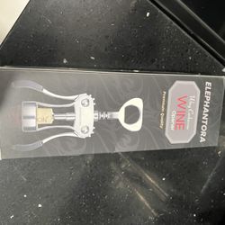 Wine Opener with Built-in Bottle Opener,Wing Corkscrew,Heavy Duty Screw, Sturdy Lever Mechanism, Ergonomic Handles, Premium Quality