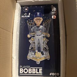 Dodgers 2025 World Series bobble heads