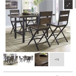 Kavara kitchen Table And Chairs/Bench (Seats 6) 