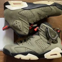 TRAVIS SCOTT AIR JORDAN 6 OLIVE