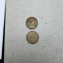 1968/ 69 M Cinco Centavos Coins ( 30 Coins)