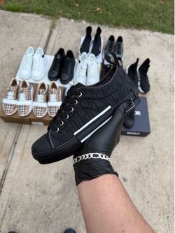 Black Dior Low-Top