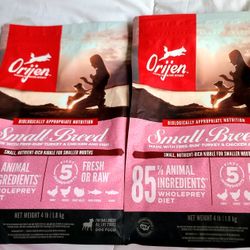 Orijen Small Breed Grain Free Dog Food, 4lbs.