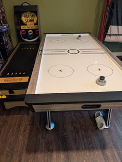 MD Sports 84" Air Hockey Table + Barrington Skeeball Combo - Raleigh