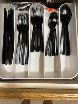 Hearth and Hand by Magnolia Black Flatware