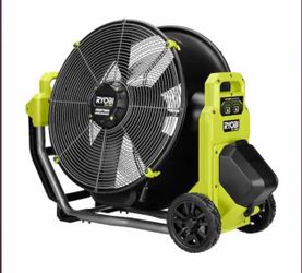 40V HP Brushless Cordless Hybrid 18 in. WHISPER SERIES Misting Air Cannon (Tool Only)