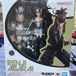 Bandai S.H. Figuarts RENJI ABARAI Bleach Thousand-Year Blood Figure