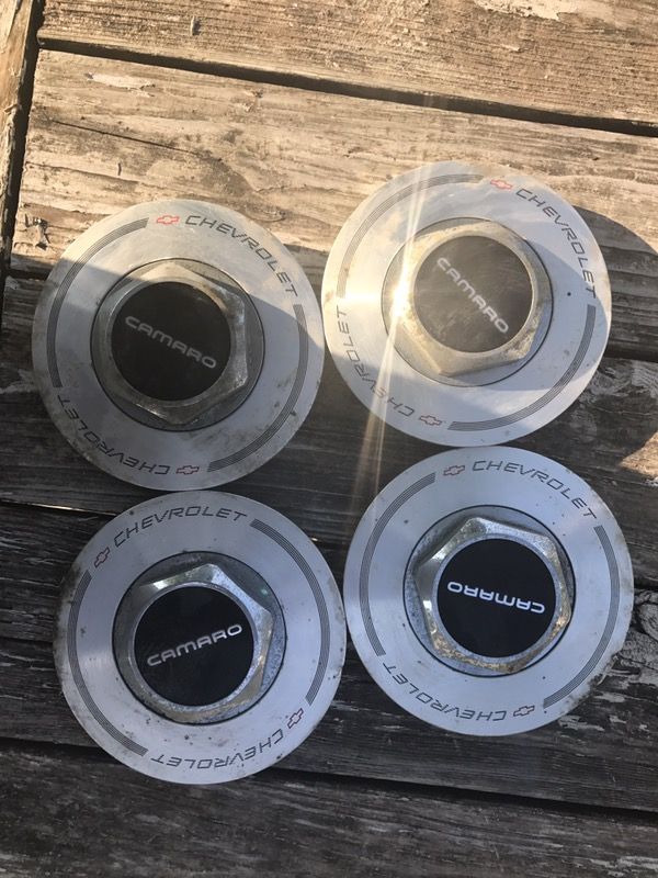 Camaro center caps