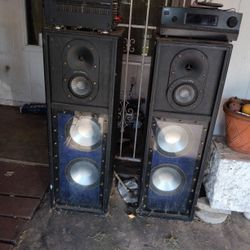 Two House Speakers For Sale Work $
