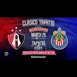Chivas vs Atlas Soccer game 