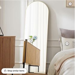 Sweetcrispy Full Length Mirror 64"x21" Full Body Floor Mirror Standing 