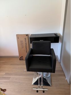 Salon chair & Drawer