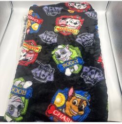 Paw Patrol Soft Plush Fleece Fabric 2017 54x60 Inches
