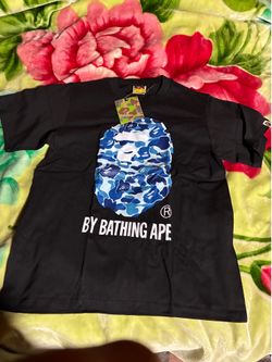 Blue Camo BaPe shirt Sizes Small and Medium