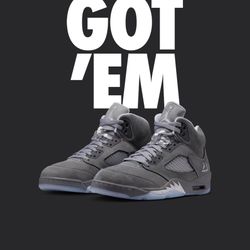 Jordan 5 Retro Grey Wolf 