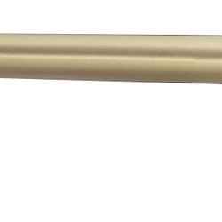 16 Inch Shower Arm with Flange Heavy Duty Wall Mount L-Shaped Rainfall Shower Head Extension Arm, Brushed Gold