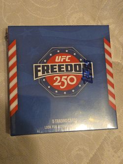 UFC Freedom 250 Trading Cards Box
