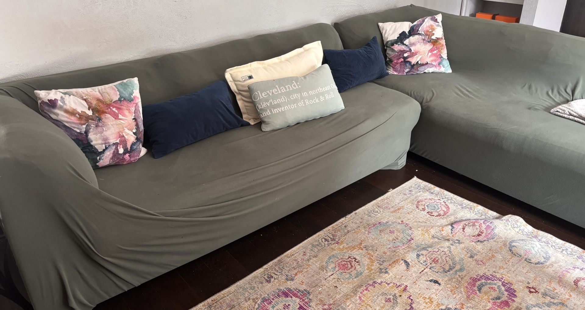 Green Sectional Sofa