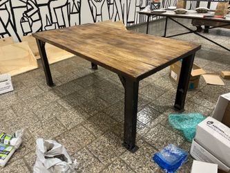 Industrial Dinner Table