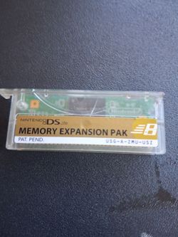Nintendo ds lite, memory expansion pak