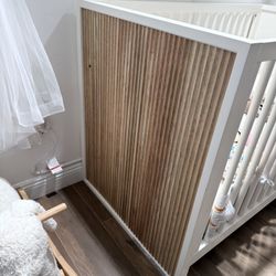 West Elm X pbk Quinn Crib and Mattress 