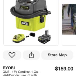 Ryobi Vacuum 