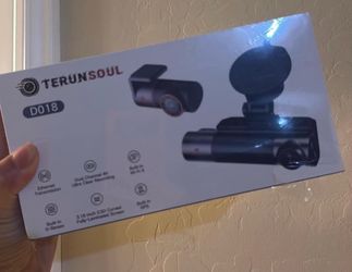 New front and rear dash cam - 1080p 128gb memory