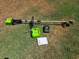 Greenworks 80V String Trimmer Needs Battery