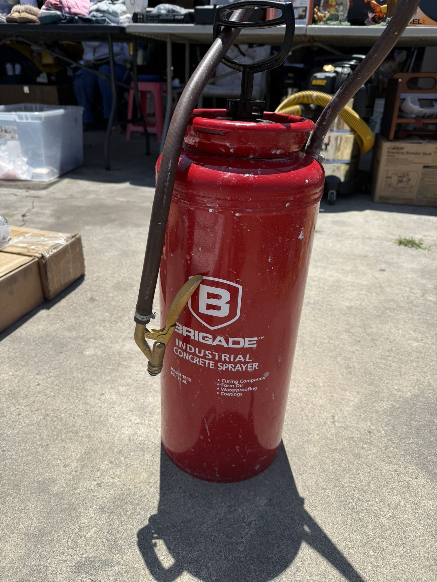 Brigade Industrial Concrete Sprayer