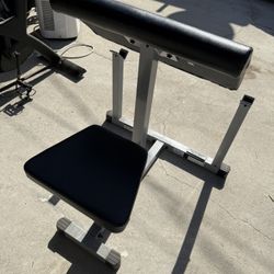 Preacher Bench And Bike 