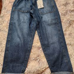 Girls Loose Fit Denim