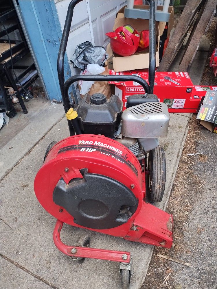 Leaf Blower Yard Machine