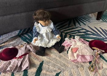 American Girl Doll with Extra Outfits and Accessories