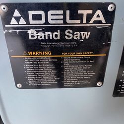 Delta bandsaw