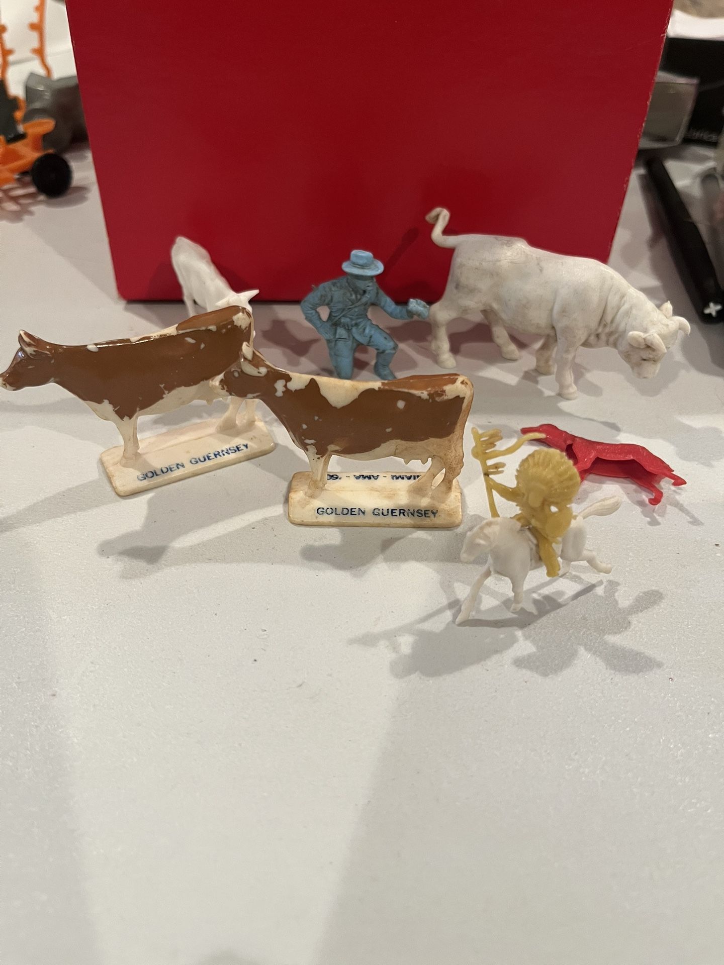  Vintage Plastic Characters