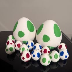 🥚Yoshi Stash Egg Set – Multi-Size Hidden Storage