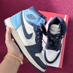 Jordan 1s ( Obsidian )