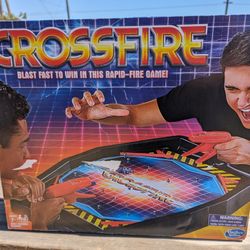 2016 Crossfire Rapid Fire Marble Launching Shoot Out Board Game by Hasbro