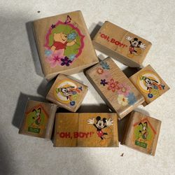 Disney Ink Rubber Stamps 