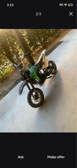 Modded razor e-bike look at description