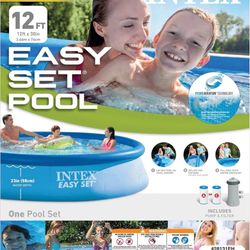 Intex Easy Set Above Ground Pool with Filter