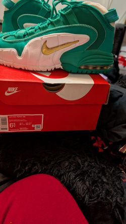 Nike Air Max Penny BG Stadium Green Size 6Y